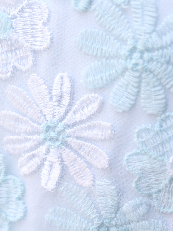 ★美品★TOCCA ミントグリーン フラワー刺繍ドレス ☆美品☆TOCCA ミントグリーン フラワー刺繍ドレス TOCCA トッカ