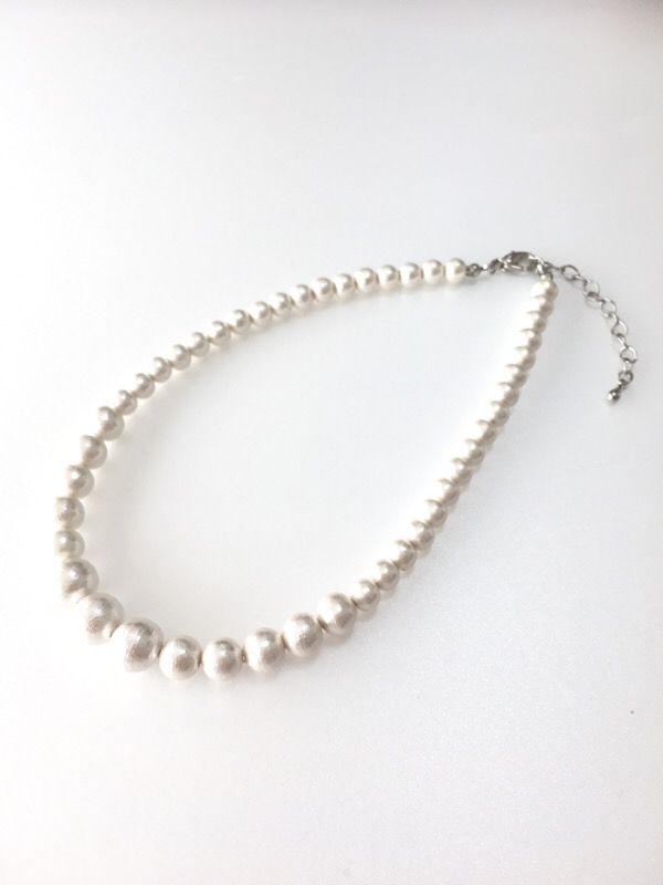PETITオリジナル コットンパール　ネックス