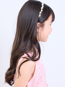 ヘアーカチューシャ　コーディネート例h159