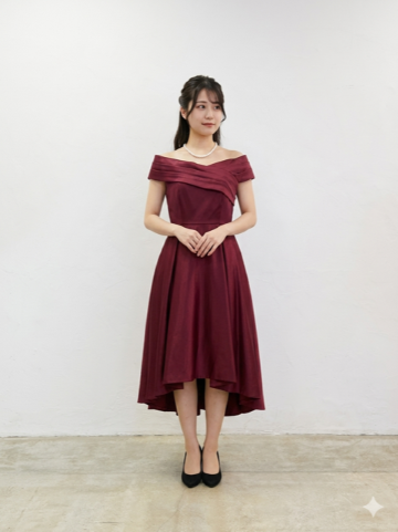 レンタル　ドレス　ロマンヌ　160　