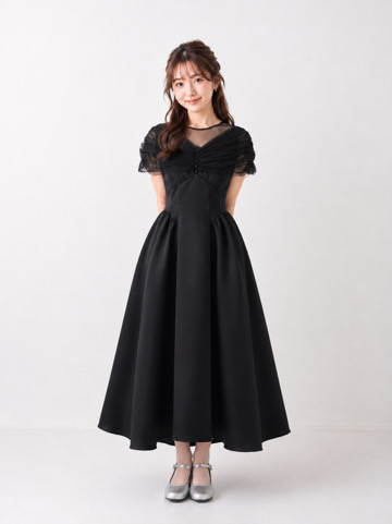 レンタル　ドレス　ルベールブラック　155～160ｃｍ　B