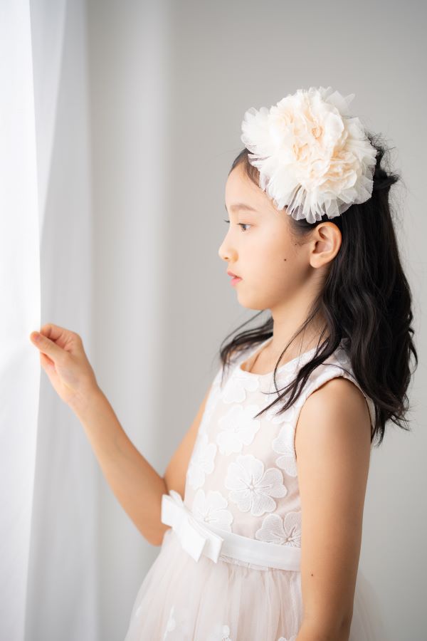 ヘアーカチューシャ　コーディネート例h91