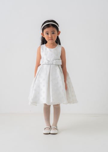 レンタル　キッズドレス　サブリナホワイト100