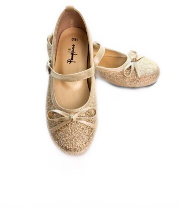 レンタル　キッズ　フォーマルシューズ　ゴールド20ｃｍS-225C