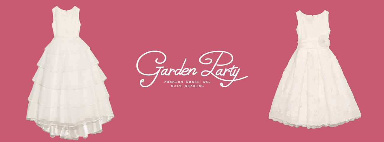 お食事会 レンタルドレス ガーデンパーティー